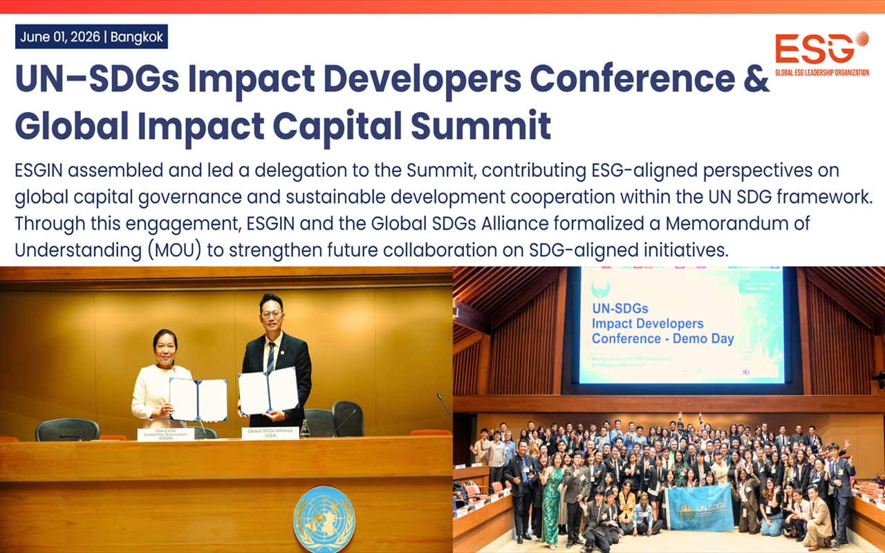 Bangkok event collage for SDG-focused global forum activity